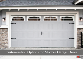 Customization Options for Modern Garage Doors